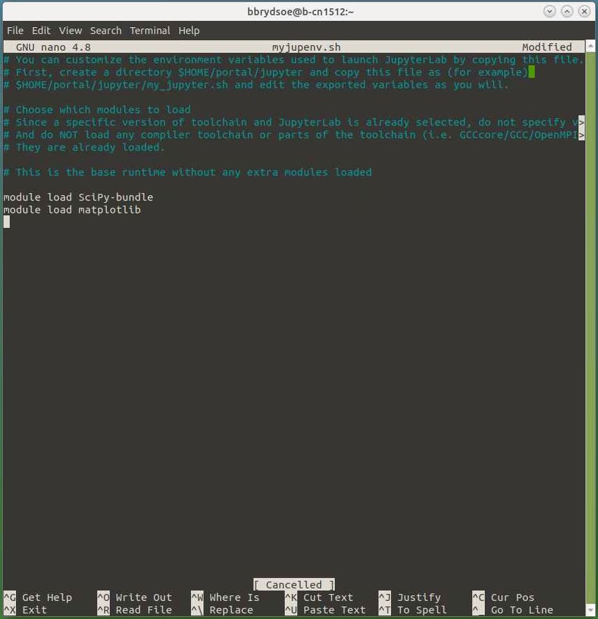 My Jupyter Environment