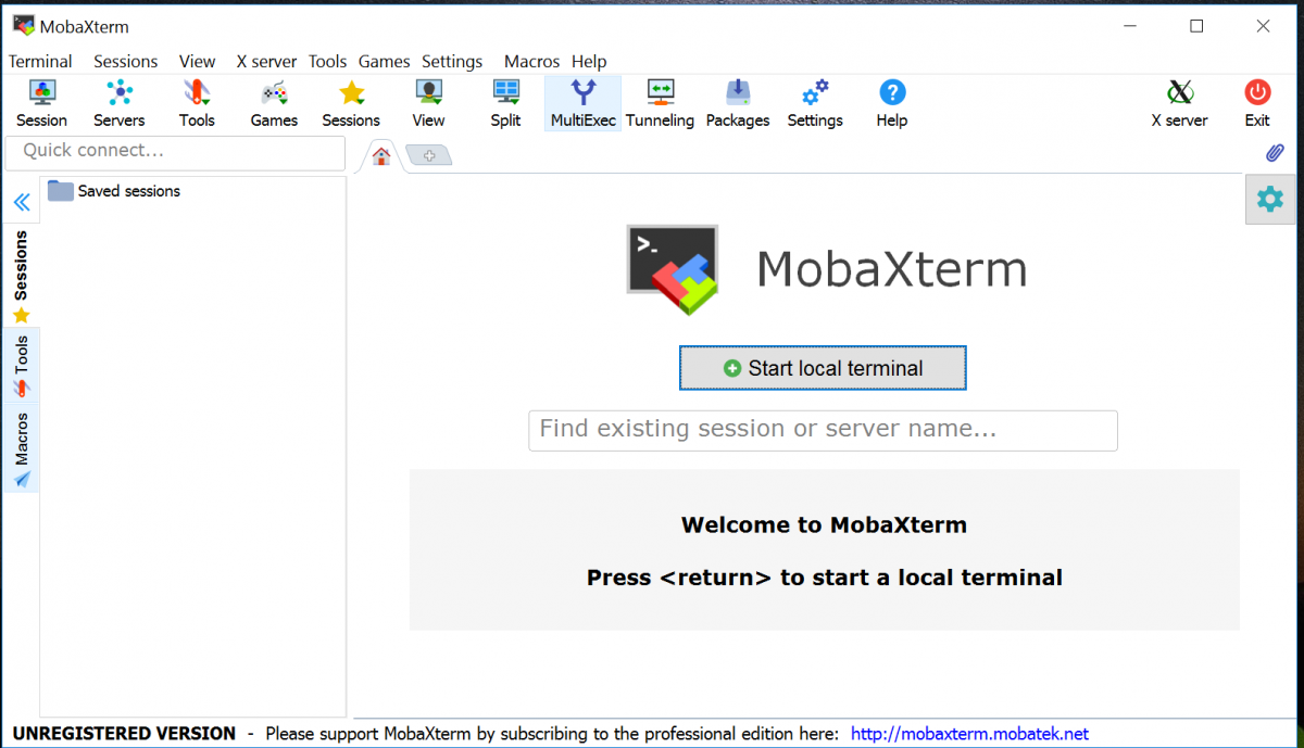 mobaxterm-start