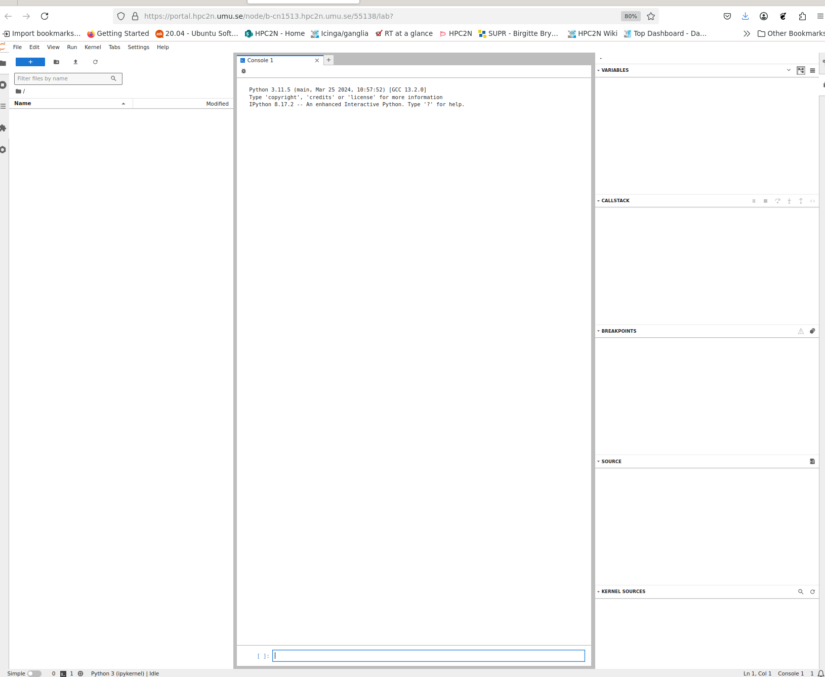 Open OnDemand Jupyter Notebook